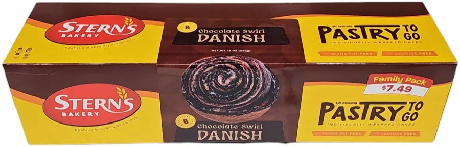 Sterns Chocolate Swirl Danish