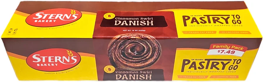 Sterns Cinnamon Swirl Danish