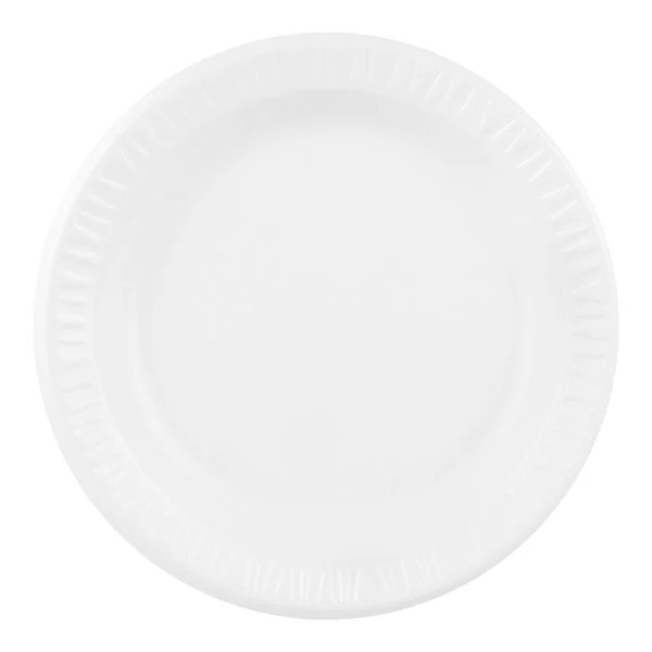 9" Standard Foam Plates (500 ct)
