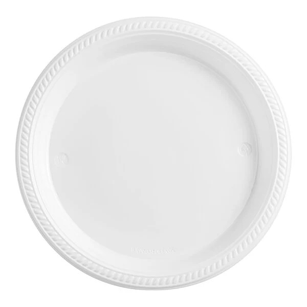9" White Paper Plates (1000 ct)
